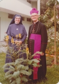 Friedrich Kaiser mit Schwester Willibrordis