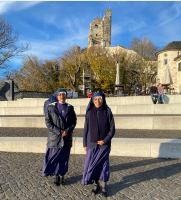 vor dem Drachenfels in Königswinter